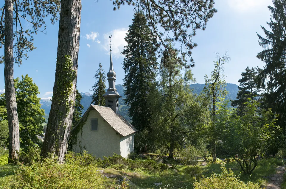 Boucle des hameaux de Samoëns : vue 1
