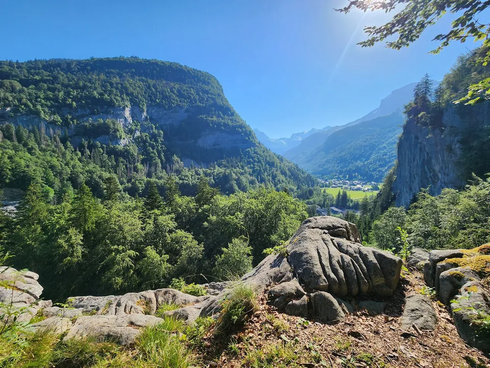 Les Gorges des Tines : vue 1